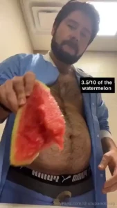 Watermelon stuffing fucking loved doing this these are the moments part 4