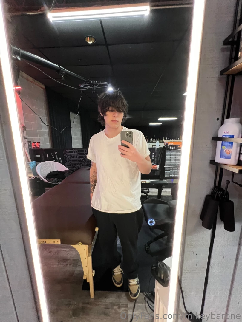 At the studio ready for some new ink part 1 