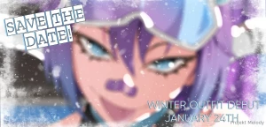 Soon new winter mel skin dropping 01 24 bring a blanket and a smile