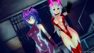 Yall ever heard of taimanin new set coming soon hehehe mel model - part 1