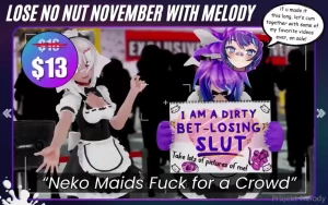 No nut november is noooo fun so why dont we lose it together 3 i put