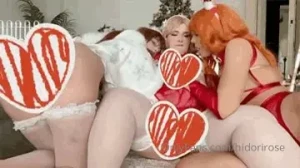 Christmas bbys are all fired up and they can t keep their hands off