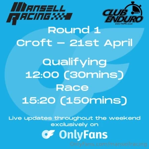 This weekends timetable is here not long now