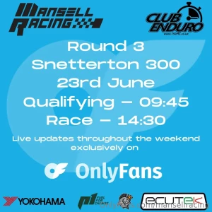 Race week and all that this weekend we take on snetterton currently