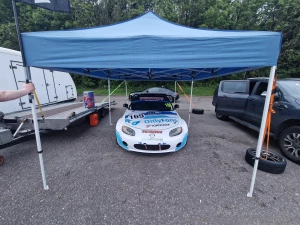 Set up at brands hatch and ready to go for tomorrow