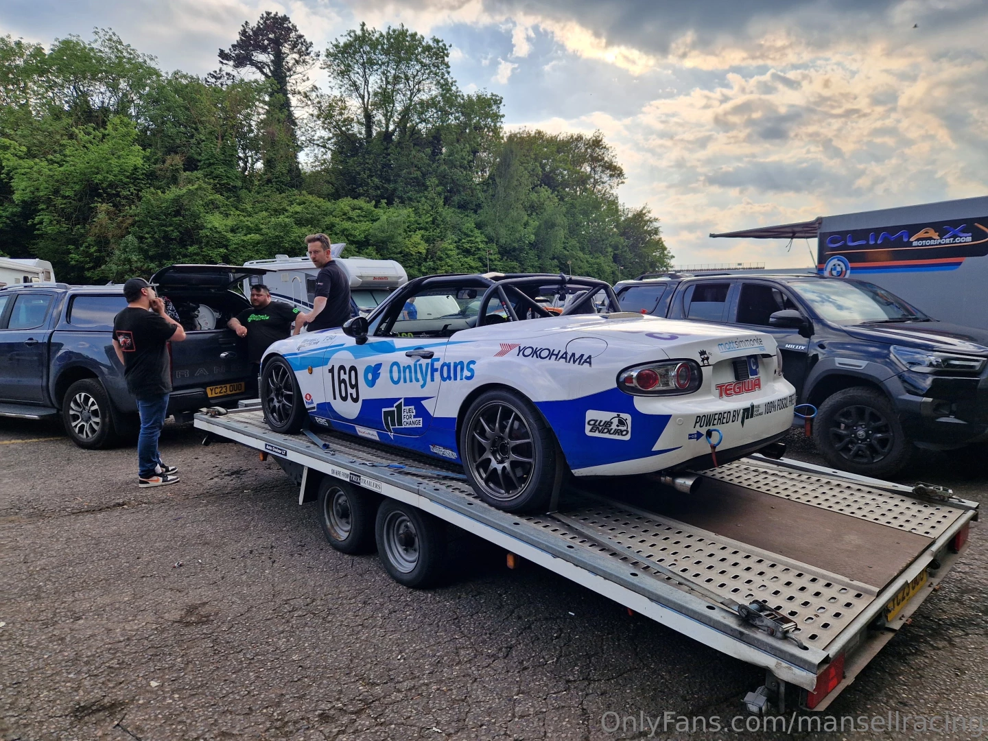 That s brands hatch wrapped up we qualified in 9th and ultimately 