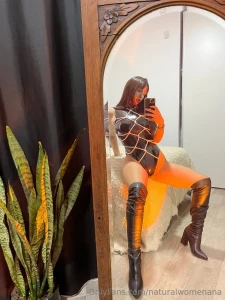 With my boots all over your face so behave yourself