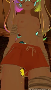 Bwa bwa gt lt already miss you karin cute vrchat lewd vtuber vr nude part 1