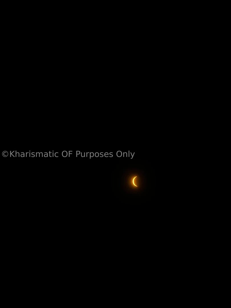 I wanted to share the solar eclipse with you lt 3 i hope you are well part 1 