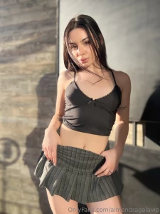 I wish it was you who lifted up my skirt