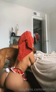 Fresh out the shower ready to cause trouble part 1