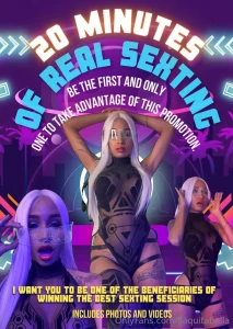 10 minutes of true sexting pleasure for only 15 be the only one to