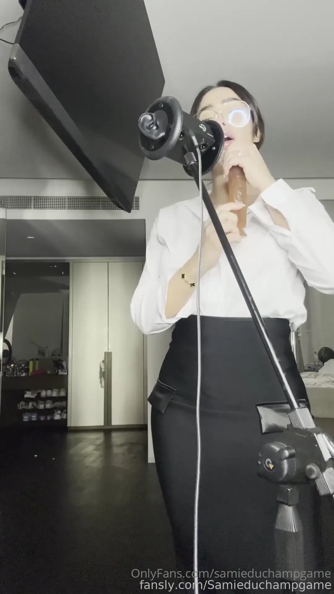 Asmr joi with cosplay of spanish teacher get ready baby today s class 