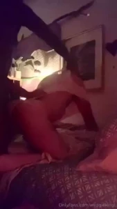 Mountain man gets a super wedgie