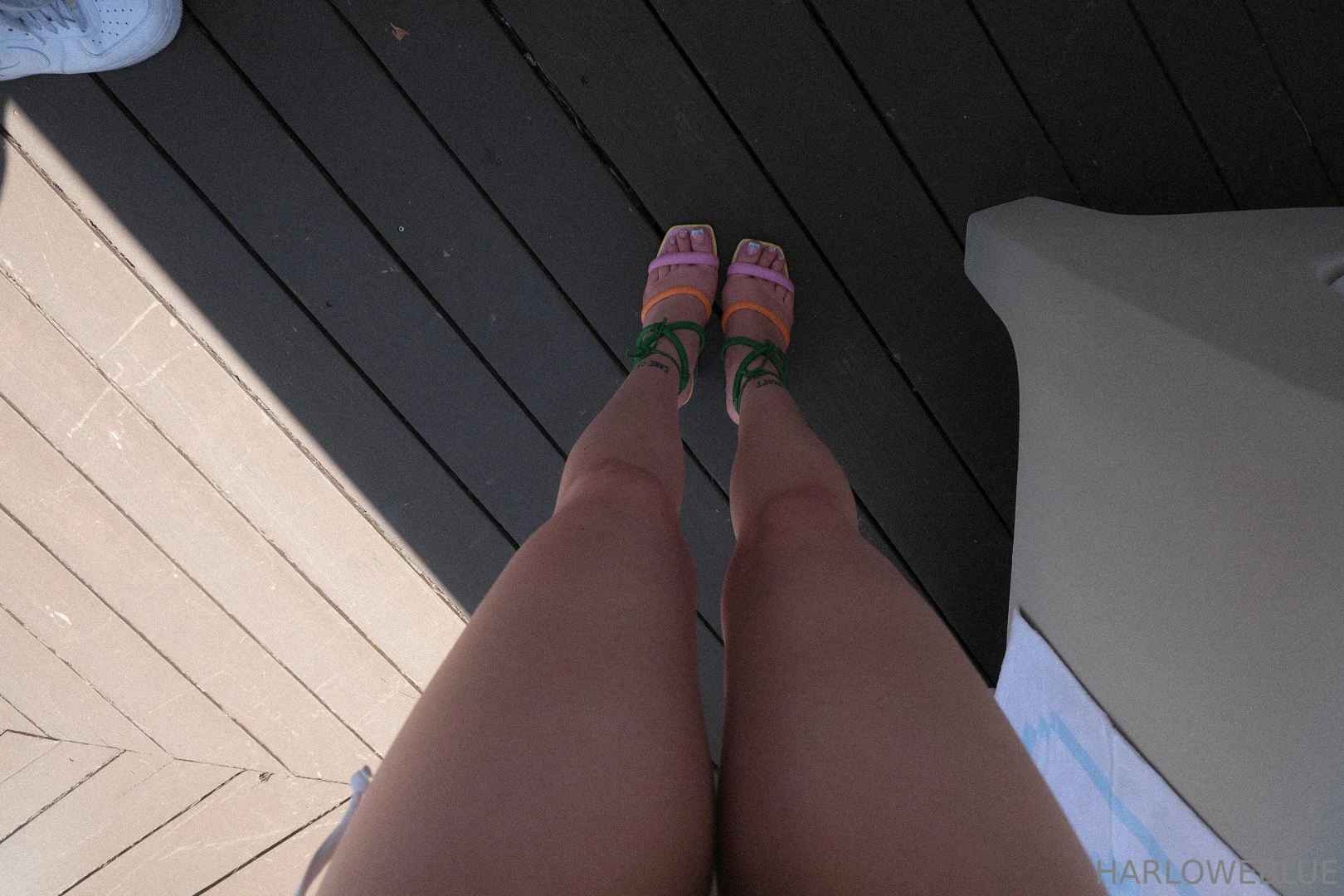 Toes done are a must 