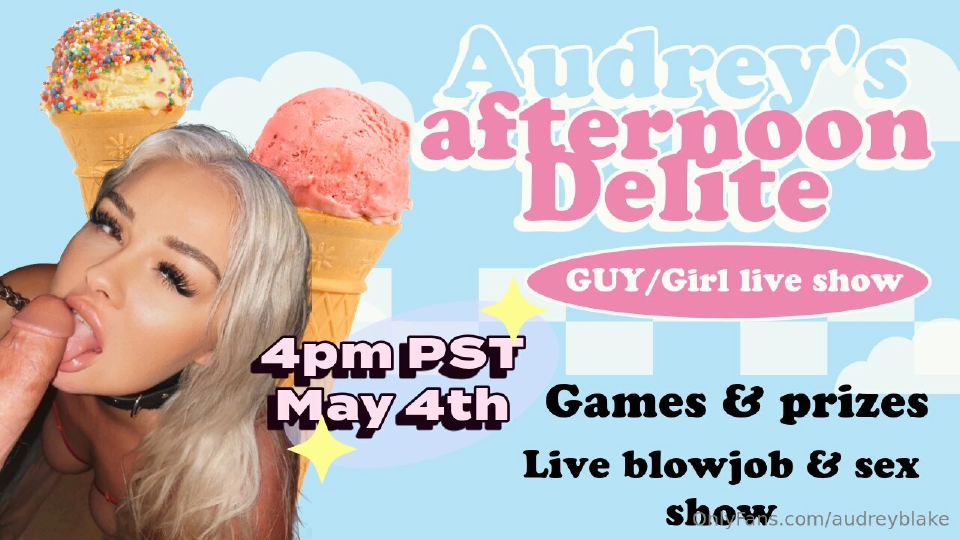 Tomorrow and unlike most models i don t turn it to a paid show 