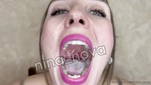 First snorting coughing hocking and drooling spitting nasty thick