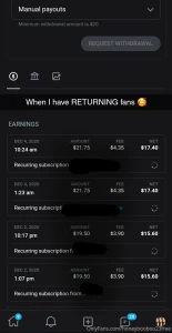 Feeling the love loyal fans that i have cum amp see why www onlyfans