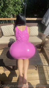 Hot sunny vacation days and tight pink latex dress on a humpday is part 1
