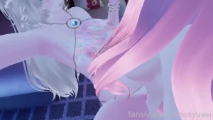 Just a quicky with saintsakura taking care of her fox girl uwu