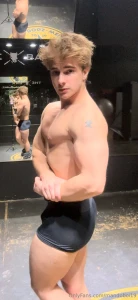 Posing in my favorite underwear