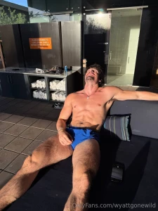 Soaking sun wasting time and not feeling bad about it