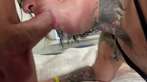 Hot transgender deepthroating huge cock chloefromstars