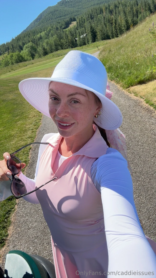 Smiling sweetly while you try not to stare 