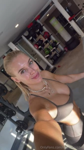 My passion for workout is same as your passion for my boobies part 1