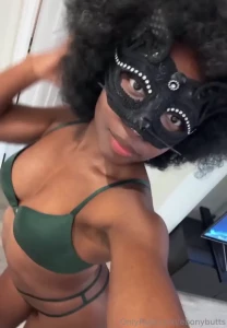 Does green look good on my chocolate skin white daddy part 1