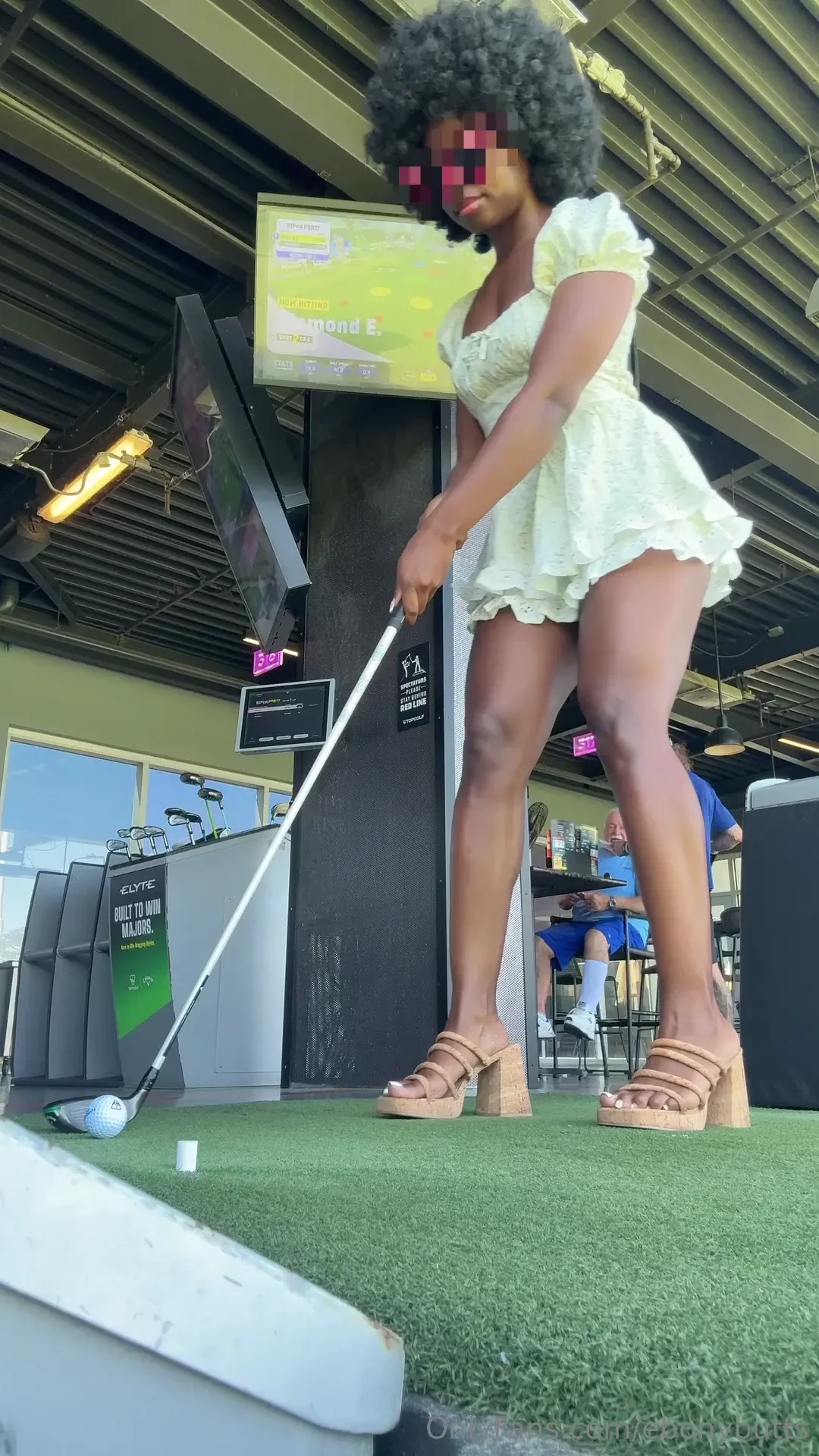 First time golfer can you tell 