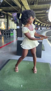When you re cute and can do anything in heels lol