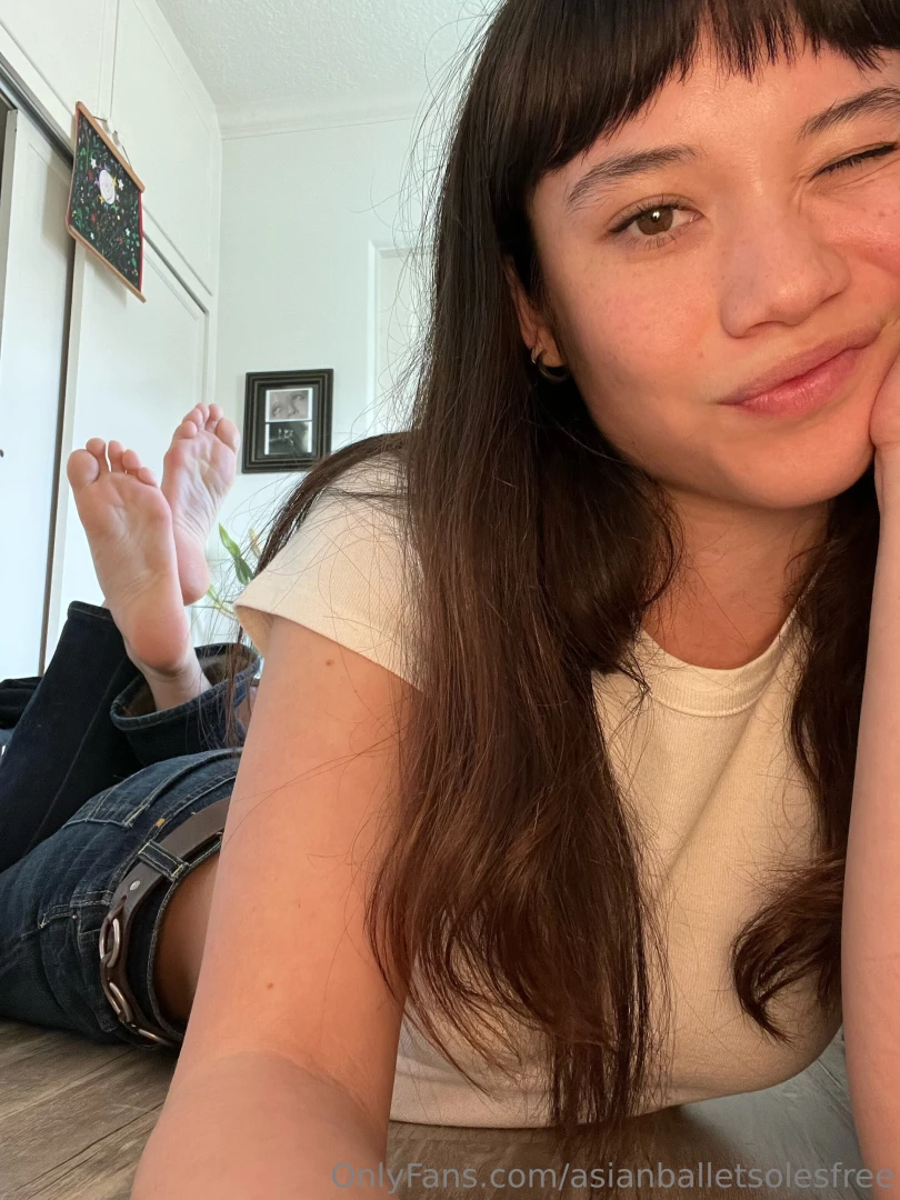 Soft spot soft smile sneaky wink 