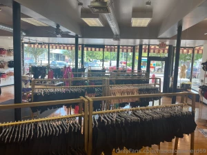 Grand opening of a friend of mines lingerie store anyone that wants to part 2