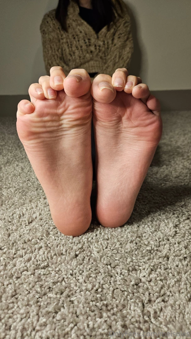 Perfect soles and my nails are back to natural part 1 