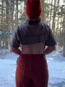 Mmmm nice fresh air naked