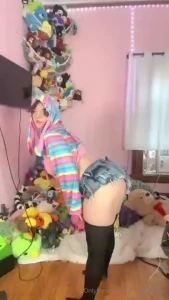 Sometimes you need the emotional support teddy bear would you fuck me