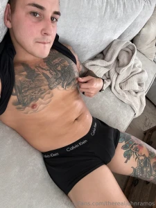 Just a little casual nipple play