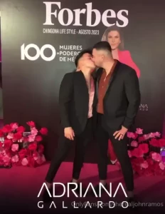 Red carpet stunts with my number one