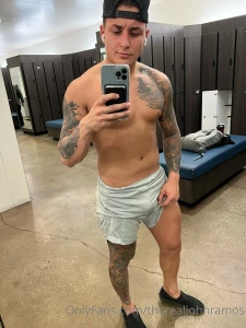 This is my locker room face