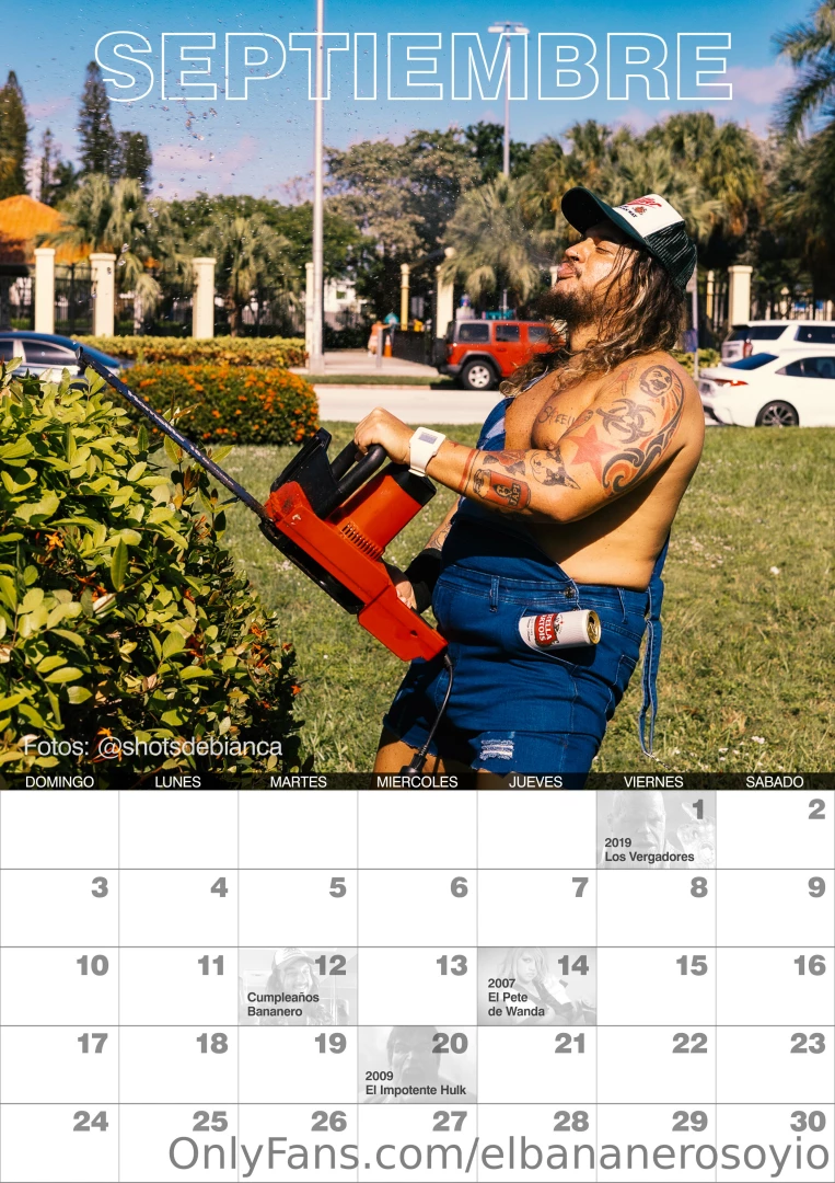 Calendario bananero 2023 sapee fotos https www instagram com part 6 