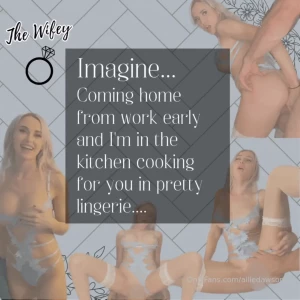 Your ultimate fantasy cum to life you just got home from work and like