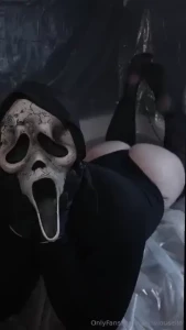 Obligatory ghostface thirst for the season all fake