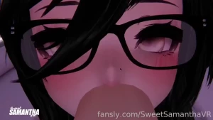 Sweet shorts - my first deep throating experience vr lewdtuber hentai