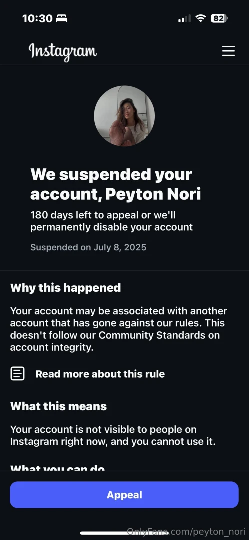 I don t know whos out to get me on ig but every account i have just part 2 