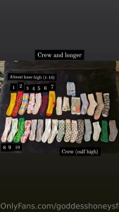 I just realised i ve never shown my sock collection here before would part 4