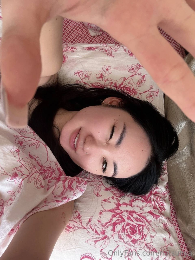 N-nyaa don t take pics yet i m still waking up i swear i ll be cute in 