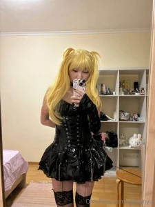 My misa costume from death note is finally here and it s a marvel i