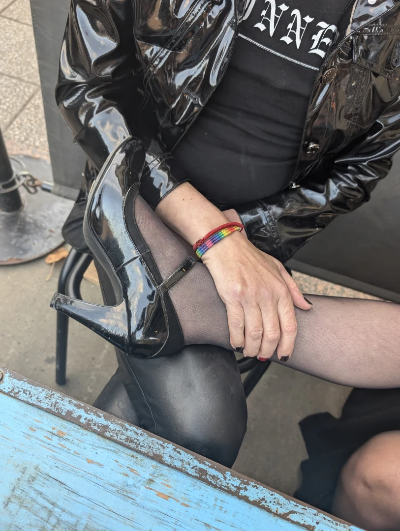 Power at my feet where do you think this heel should go next let s 