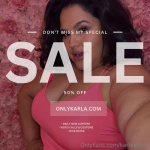 My vip page is on sale right now don t miss it www onlyfans com